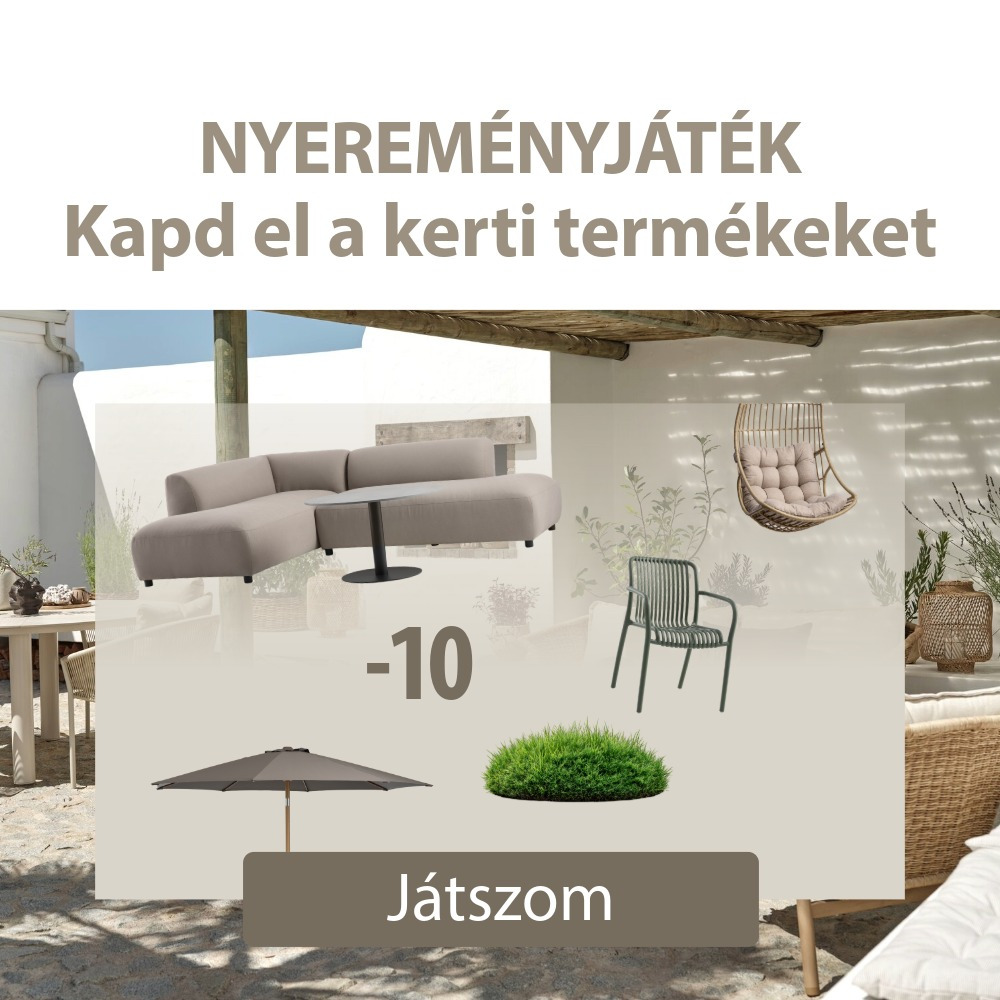 Nyereményjáték - Kapd el a kerti termékeket Nyereményjáték - Kapd el a kerti termékeket