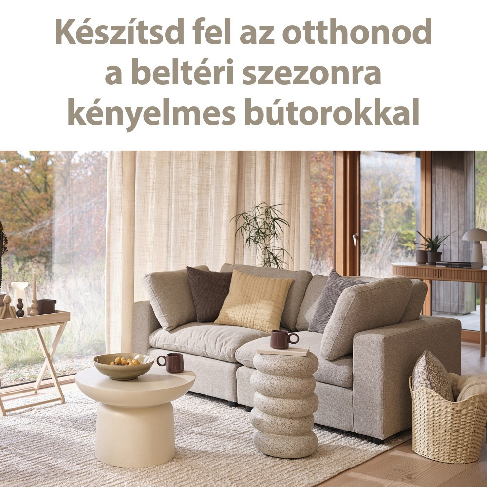 Készítsd fel az otthonod a beltéri szezonra kényelmes bútorokkal Készítsd fel az otthonod a beltéri szezonra kényelmes bútorokkal